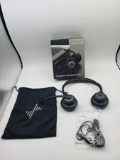 JIAMQISHI Wireless Headset with AI Noise Cancelling Microphone Bluetooth Headset