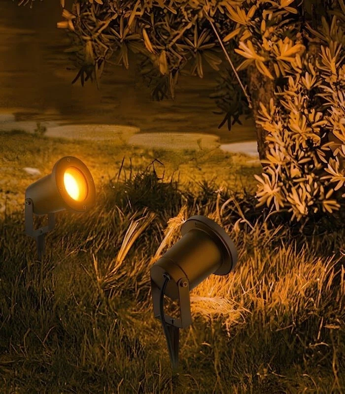 Bombilla LED Naranja 5w Dicroica GU10 45º - Luz Naranja
