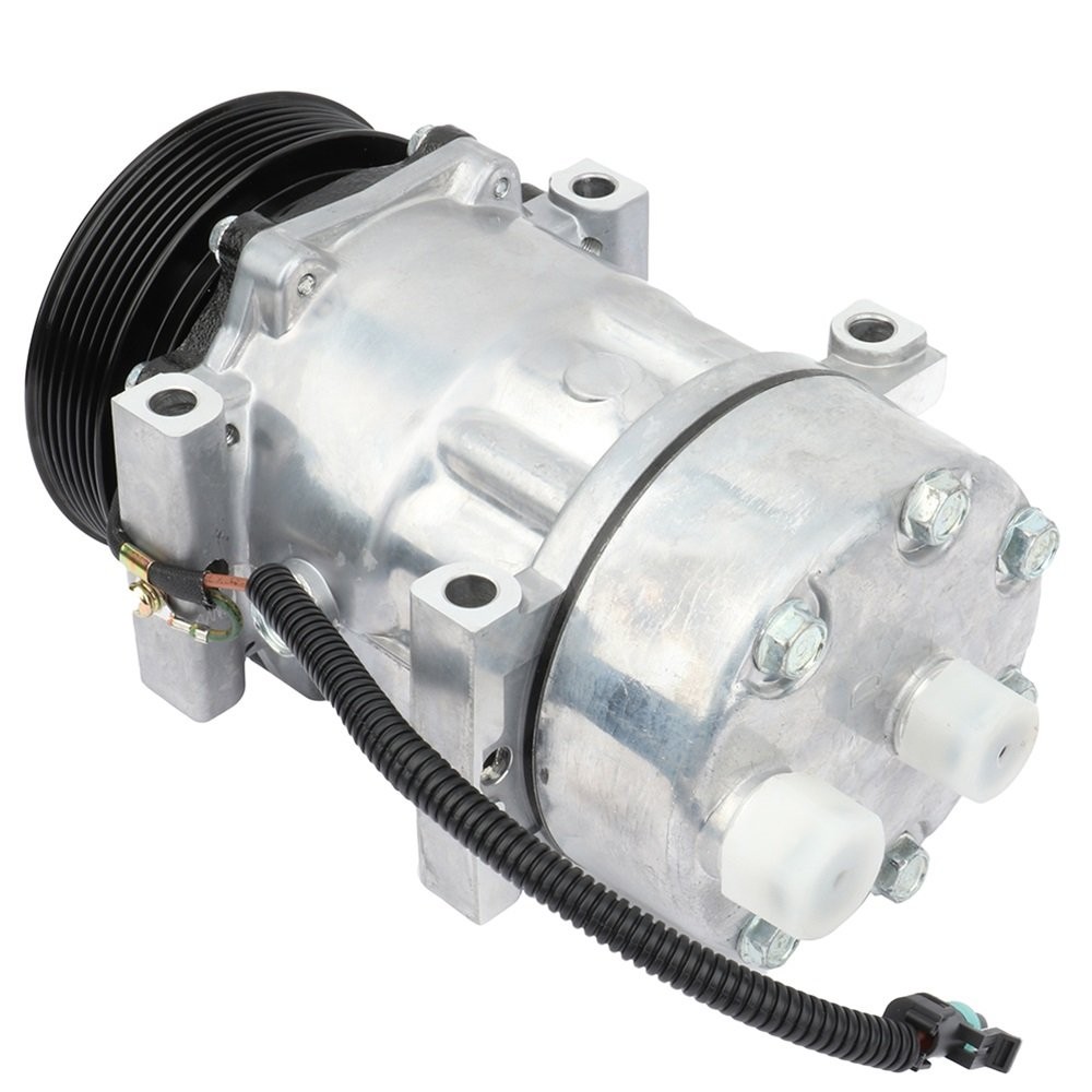 A/C Compressor w/ Clutch For 1984-1997 Jeep Cherokee Wagoneer Wrangler SD7H15 thumbnail 9