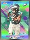 2025 Topps Finest Football Green Refractor Saquon Barkley #78