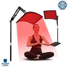 Portable Red  Infrared Light Therapy Lamp for Face  Body