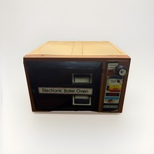 VINTAGE 1978 Coleco Micro Range Electric Microwave Style Bake Oven TESTED WORKS