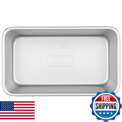 Viking 9'' Nonstick Ceramic Loaf Pan - PFAS-Free, Heavy Gauge Steel, 475F Oven Sa