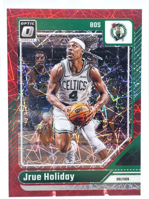 2024-25 Donruss Optic JRUE HOLIDAY  Red/Green Velocity /299 #41