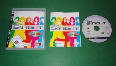 Disney Sing It DEUTSCH mit Anleitung und OVP fuer Playstation 3 PS3