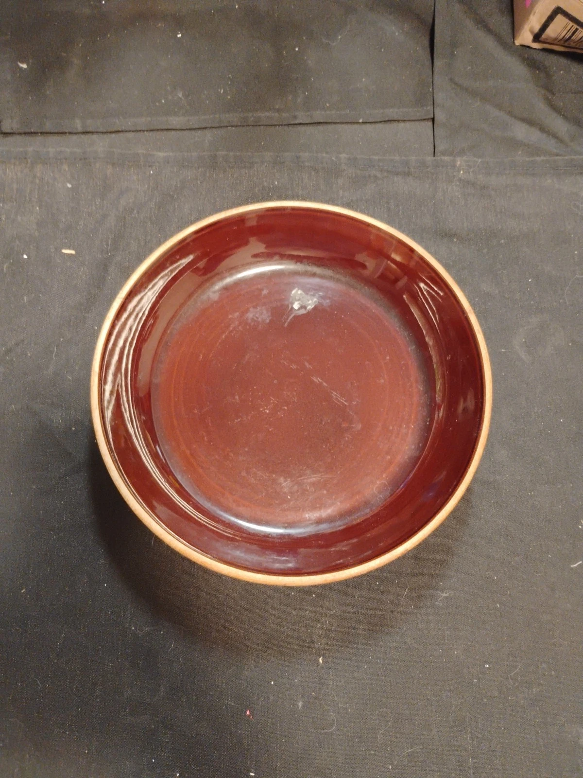 Antique Stoneware Pie Plate-9 Inch