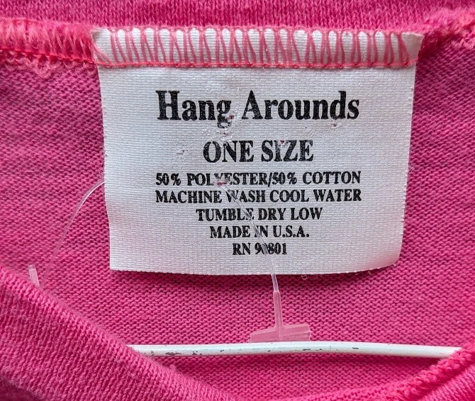 Camisa Camiseta para Dormir Vintage Años 80 Hang Arounds Talla Única Linda Gato Ratón Kitsch EE. UU. Foto 3 de 4