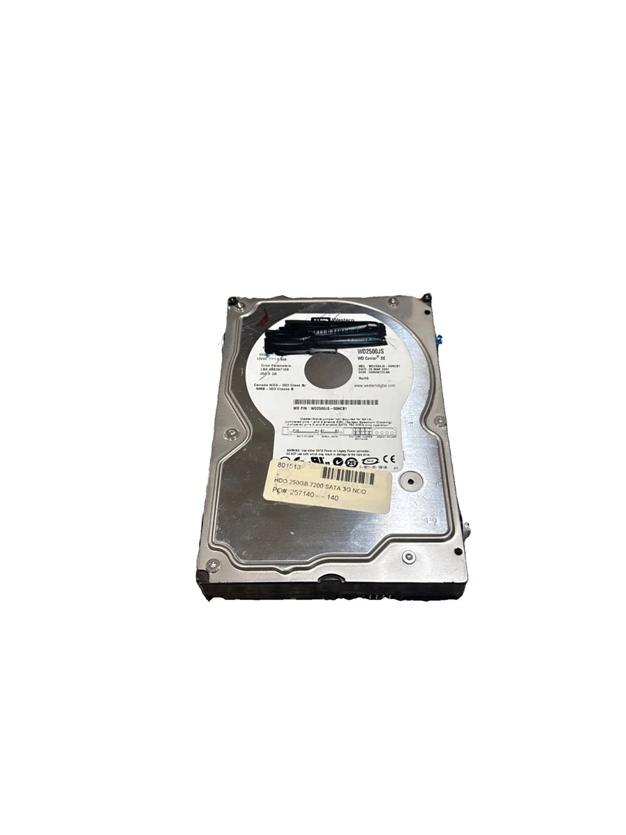 Western Digital 250GB Internal Hard Disk Drives for sale | eBay