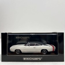 MINICHAMPS 1/43 Dodge Charger R/T Hard Top Coupe 1968 White Mini Champs Dodge