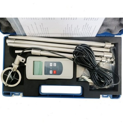 Water Flow Rate Meter Portable Digital Water Velocity Meter with 0.01- 10.00m/s