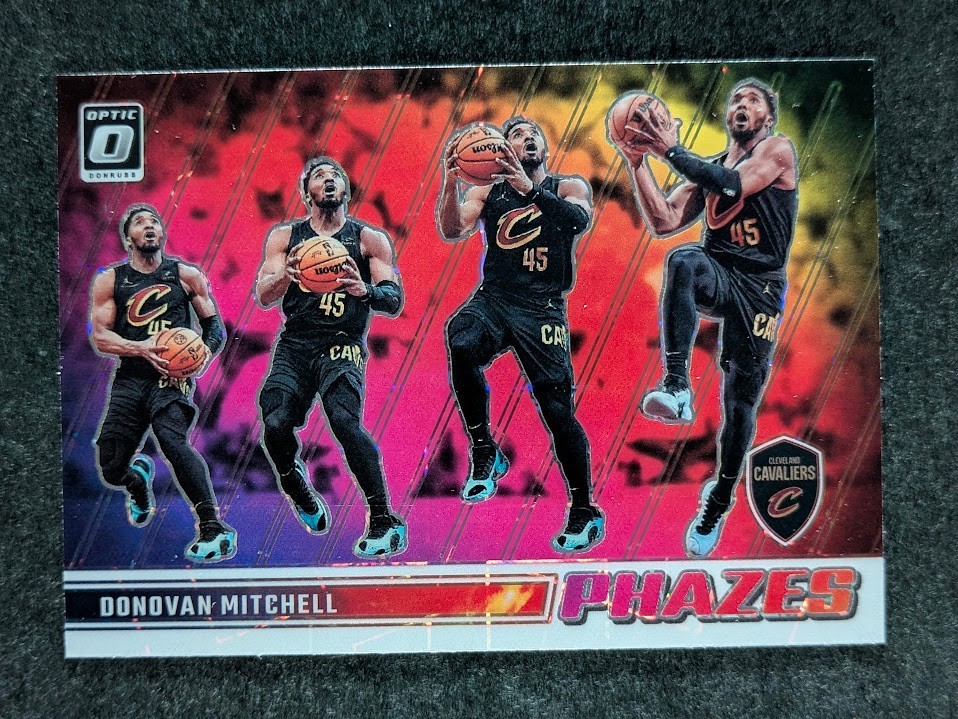 2023-24 Panini Donruss Optic DONOVAN MITCHELL Phazes Cleveland Cavaliers #1