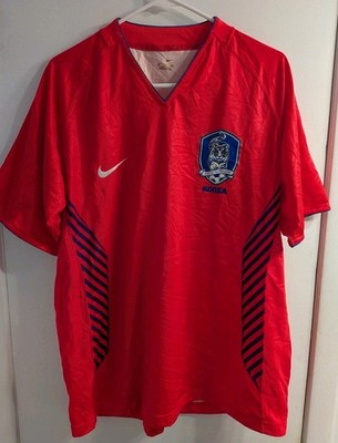 South Korea Home football shirt 2006 Soccer Nike Jersey Mens Trikot National XL