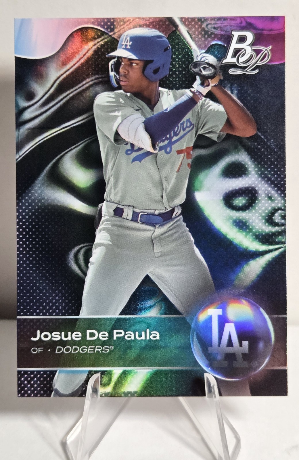 2023 Bowman Platinum Josue De Paula Prospect RC