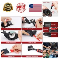 Precision Screwdriver Set Magnetic 59 in 1 Red Chrome Vanadium Steel Tool Kit