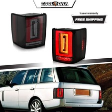 Pair Full LED Tail Light For Land Rover Range Rover HSE 05-2012 Smoke Rear Lamp