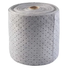 Condor 35Zr23 Sorbent Roll, 19 Gal, 15 In X 150 Ft, Universal, Gray,