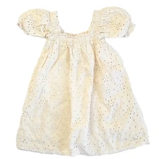 Rylee + Cru Milan Dress Natural Size 6-7 Years Girls Casual Summer Dress