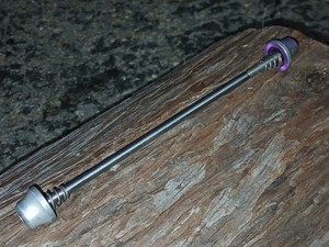 Vintage 90's MTB Control Tech Titanium Wheel Skewer  REAR for 135