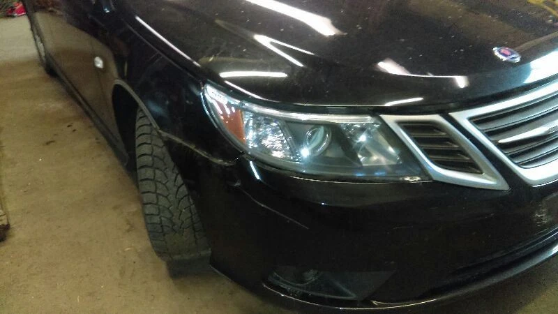 2009 Saab 9-3 4 Door Sedan Left Driver Rear Door Trim Panel - Image 2 of 4