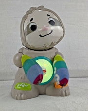 Fisher Price Linkimals Smooth Moves Sloth Baby Toy Music Lights Tested