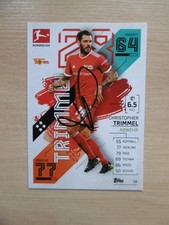 Christopher Trimmel autograph signed TC Topps Bundesliga "Union Berlin 2021/22"