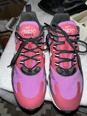 Size Nike Air Max 270 React Red Vivid Purple 2020 NWOT