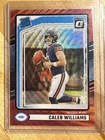 2024 Panini Donruss -  Caleb Williams #327 Optic Preview Red Wave Prizm (RC)
