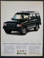 1994 PRINT AD Land Rover DISCOVERY "Protect fr Most Dangerous animals on Earth"