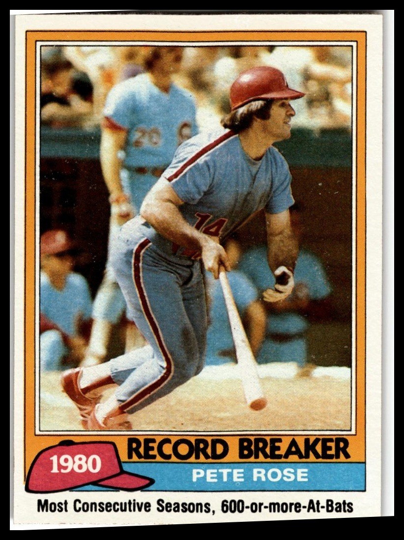 1981 Topps #205 Pete Rose