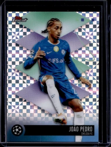 2025-26 Topps Finest Joao Pedro Rare Checkerboard Refractor #496
