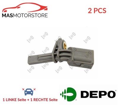 ABS SENSOR DREHZAHLFÜHLER PAAR VORNE HINTEN LORO 120-02-165 2PCS H NEU