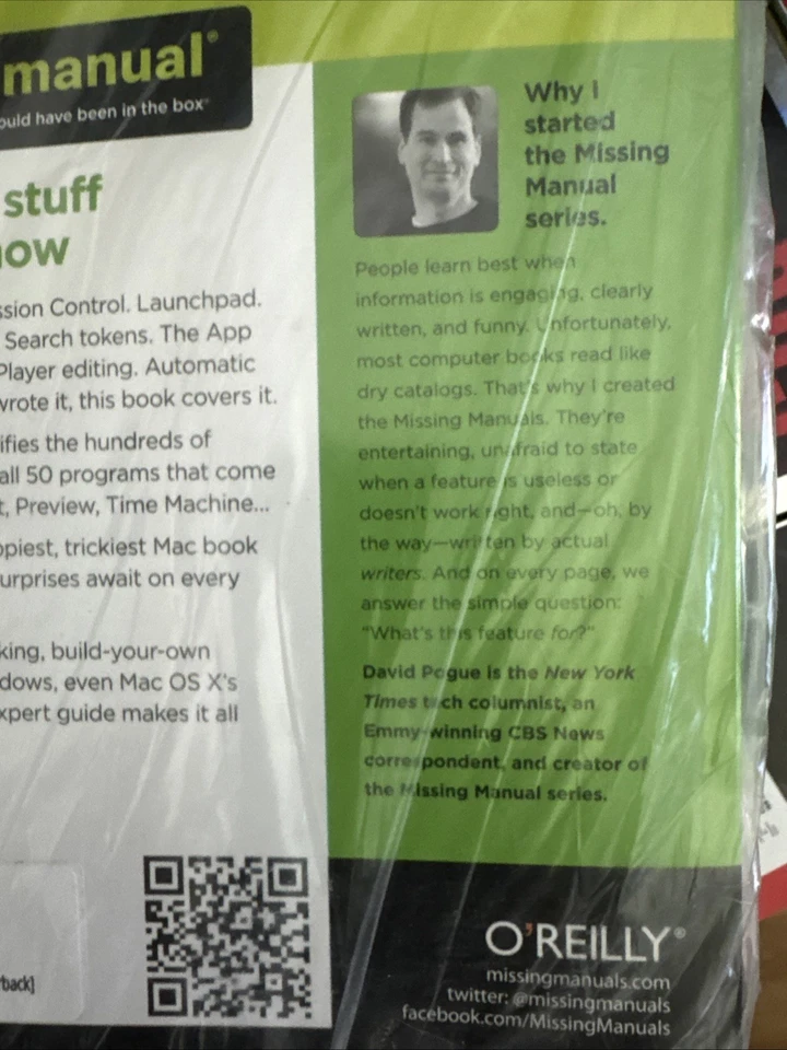 OS X El Capitan: The Missing Manual by David Pogue (English) Paperback  - Image 3 of 3