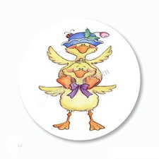CUTE Country Whimsical Ducks Stickers Party Favors Envelope Seals Labels