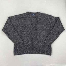 Vintage Dockers Sweater Size Large Grey Crewneck Knit Cotton Australia 90s