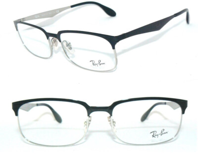 RAY BAN BRILLE SCHWARZ GRAU RB 6361 2861 54 FLEX 6346 CLUBMASTER 6344 light 6396