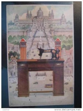 Spain Barcelona Wertheim Coudre Sew Piqueur Stitcher Spinner Fileur Filage SPINN