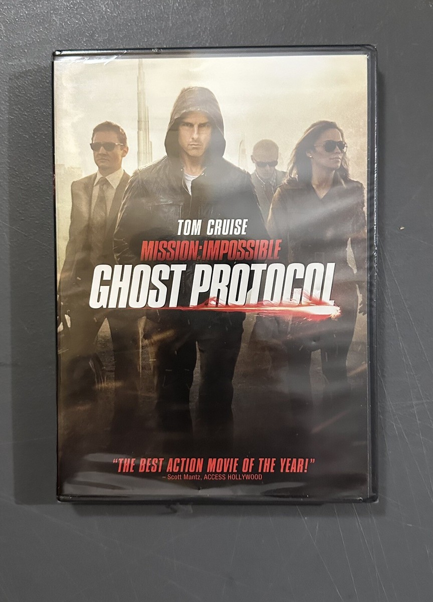 Mission Impossible Ghost Protocol (DVD, 2011) Tom Cruise Jeremy