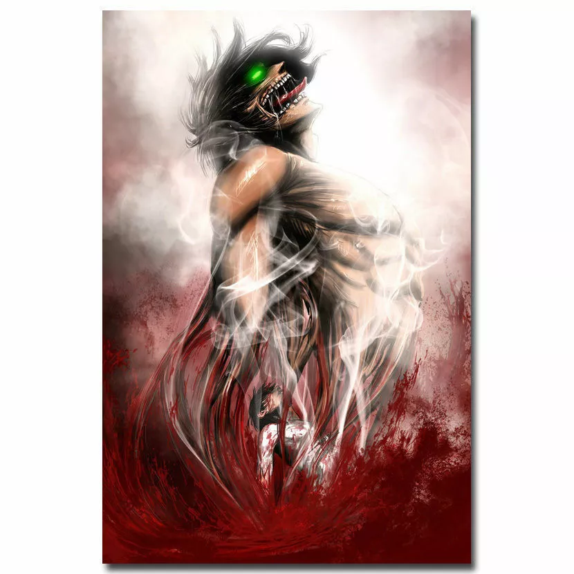 Attack On Titan Titan Form Anime Poster – My Hot Posters