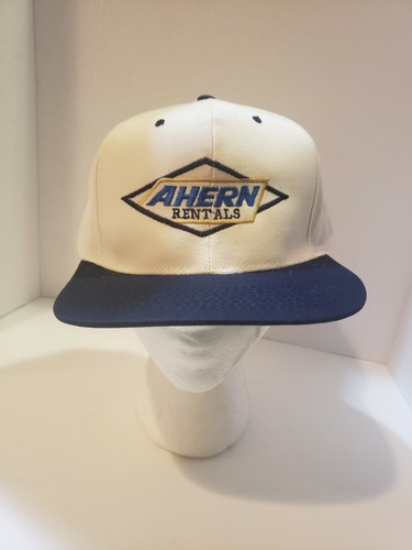 vtg trucker hat cap snapback Ahern rentals