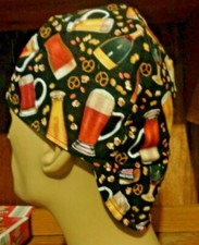 Beer  Pretzels: Custom Made Construction, Welder, Pipe-fitter, Biker Hat