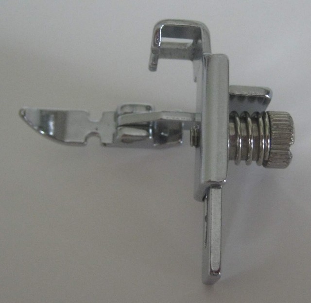 All Purpose Adjustable Zipper/Corded Seam Presser Foot Low Shank Singer