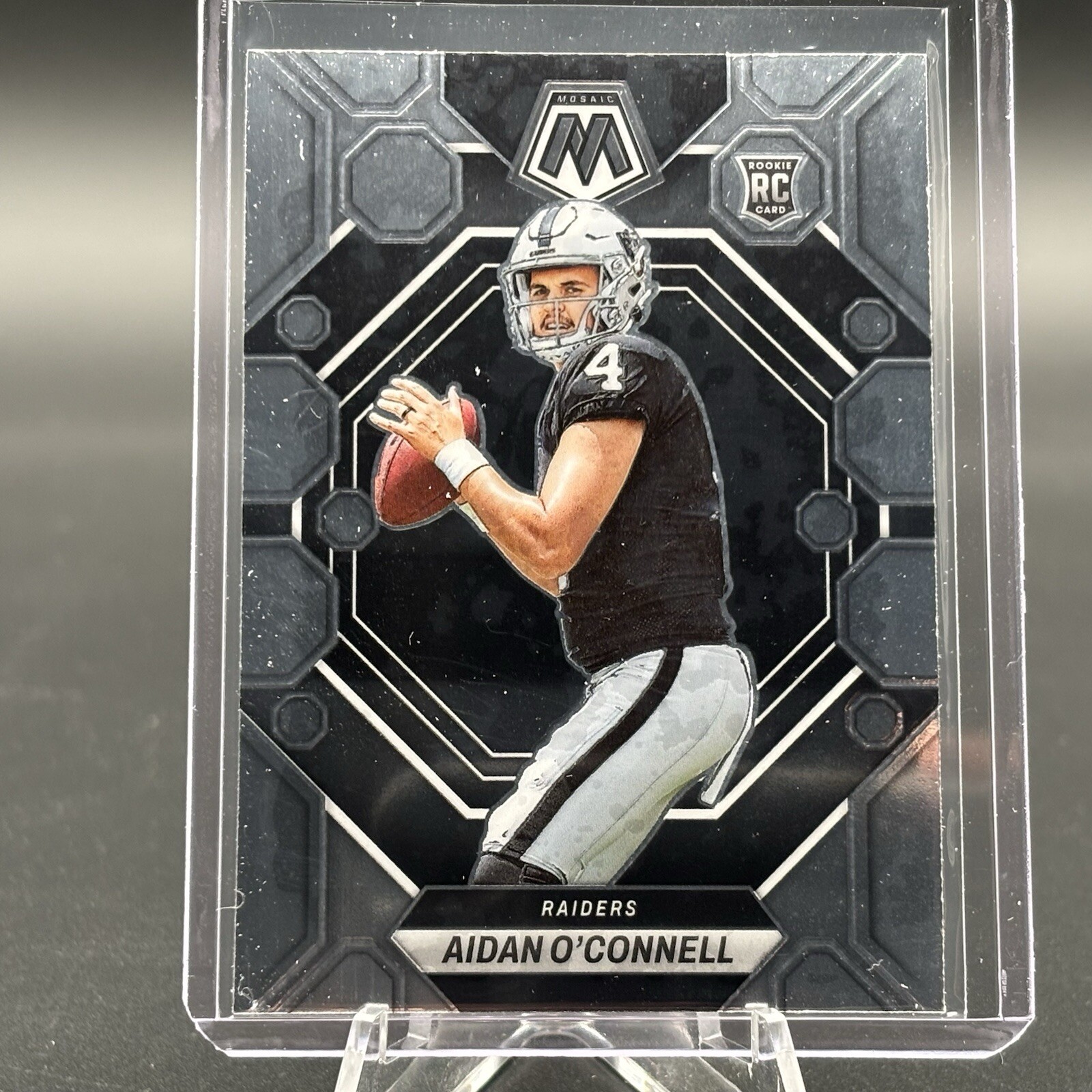 2023 Panini Mosaic - #281 Aidan O'Connell - RC Rookie Las Vegas Raiders