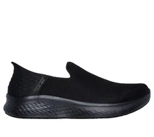 Skechers Shoes Work Slip Ins Men Black Slip Resistant Slip On Memory Foam 200281