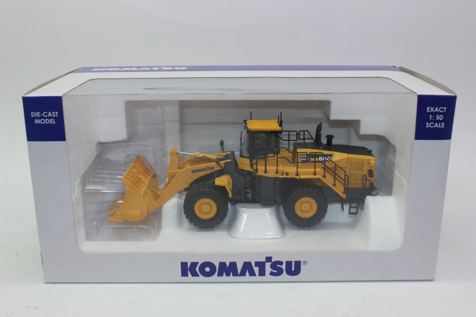 UH 8127 Komatsu Radlader WA  600  -8    1:50 NEU in OVP   - Bild 2 von 4