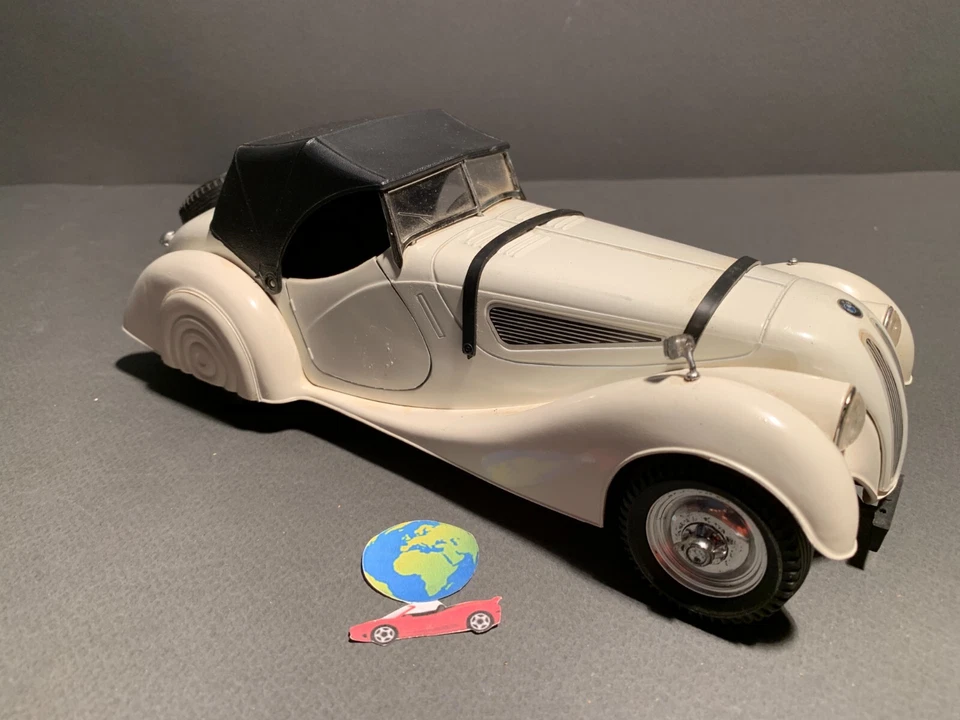 Polistil BMW 328, automodello scala 1:16, vintage - Immagine 2 di 4