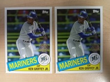2 X Ken Griffey Jr. 2020 Topps Update 1985 Baseball 35th Anniversary F7 #85TB-41
