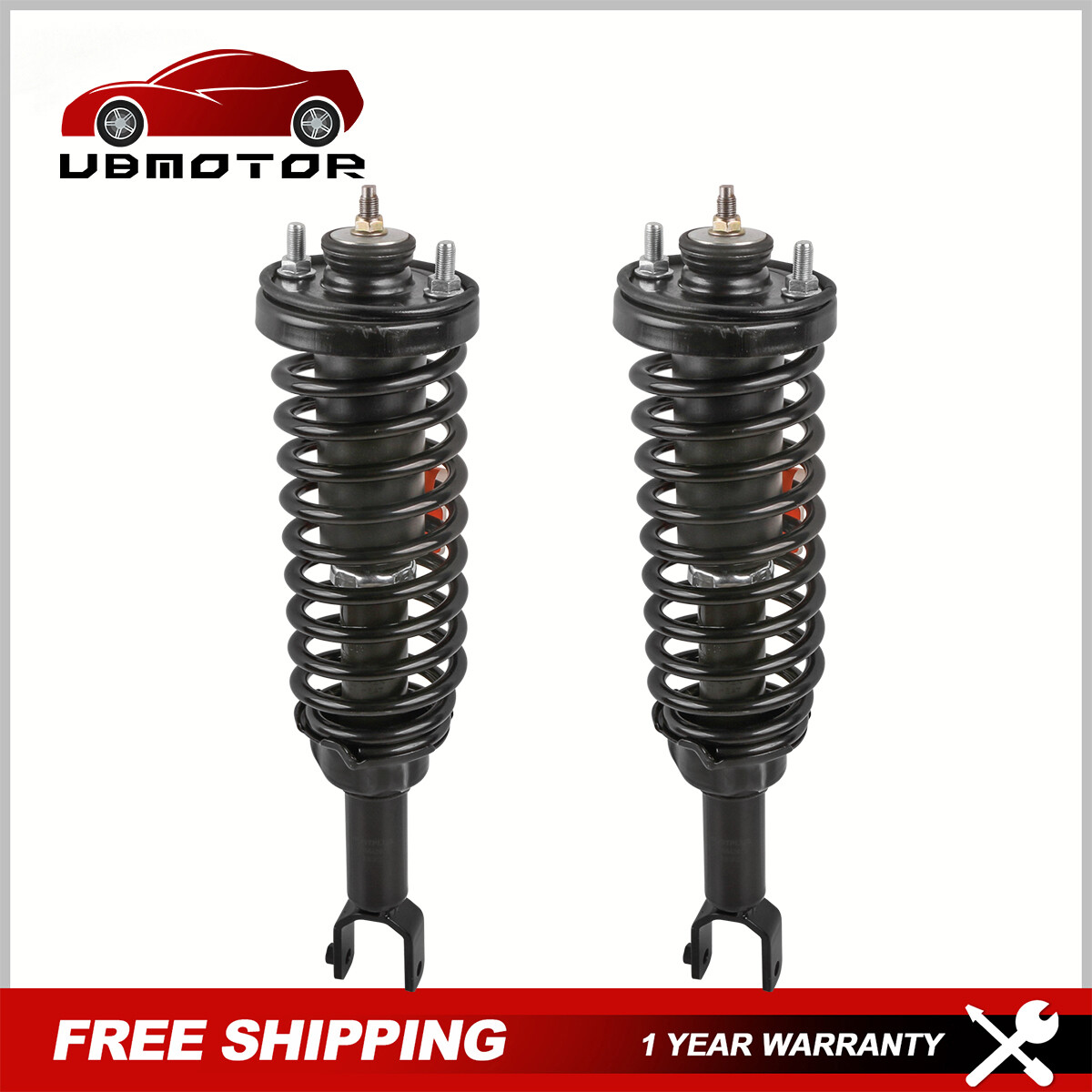 FK7用　OSAKA JDM リヤショック 2Pcs Rear Shock Absorber Struts Assembly For 1996-2000 Honda Civic