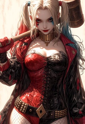 ''Harley Quinn 19'' 13x19 Fine Art Print Limited to Only 20 Hand-Numbered Copies