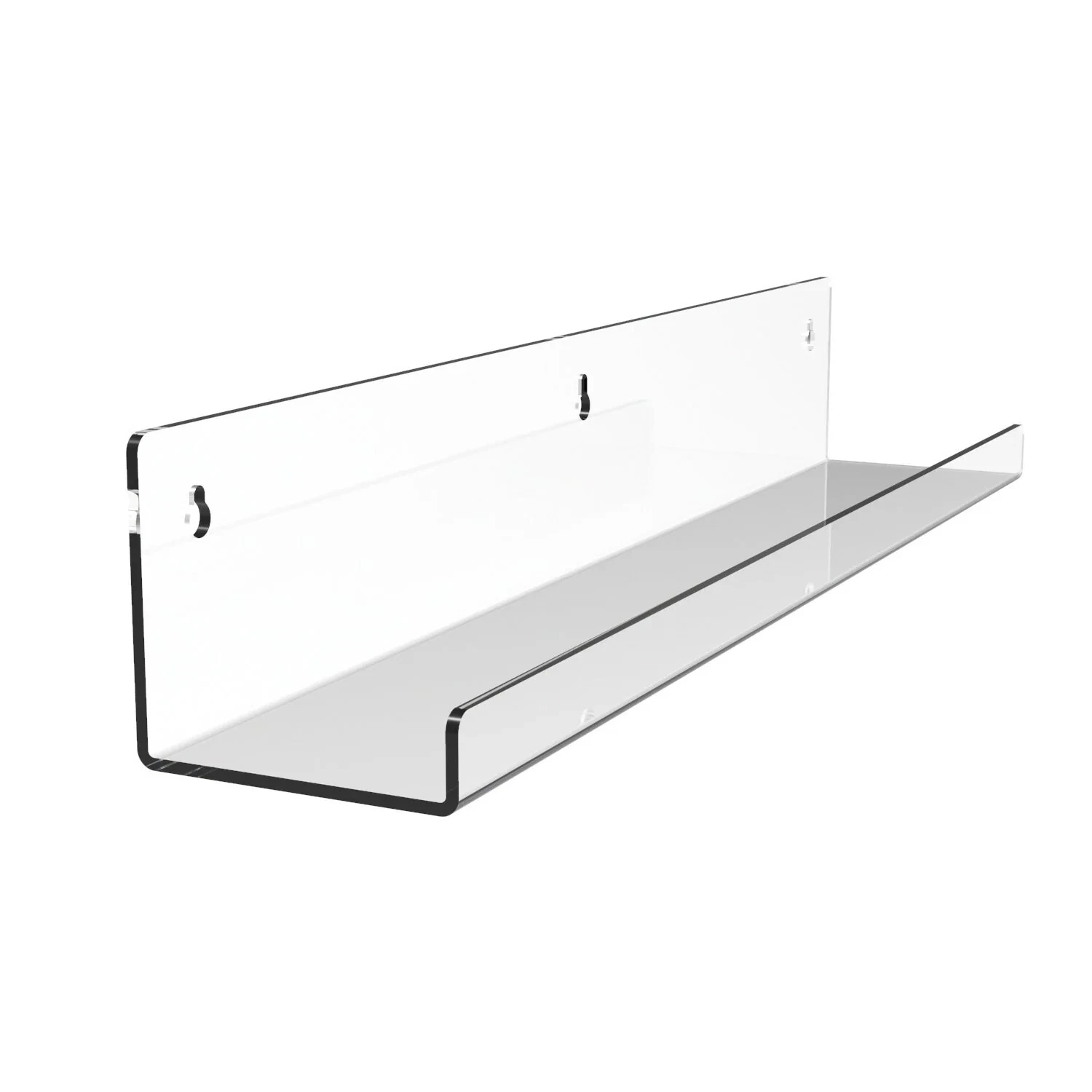 Home Bathroom Pantry Shelf - Modern Clear Acrylic Storage Display