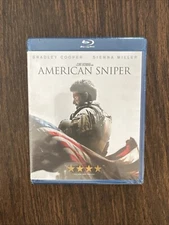 American Sniper (Blu-Ray, 2014) Bradley Cooper Sienna Miller SEALED! SEE PICS!